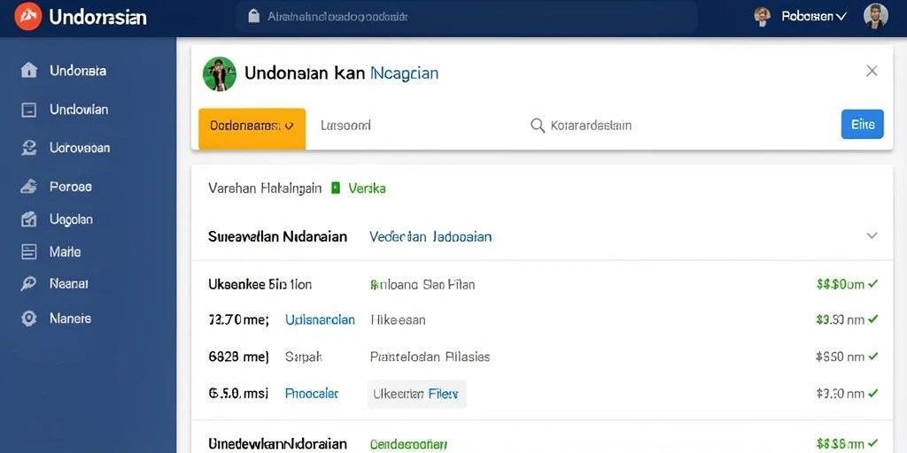 Tampilan antarmuka utama 6SVIP yang menarik.