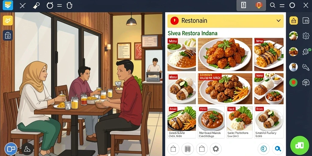 Tampilan antarmuka yang user-friendly dan menarik.