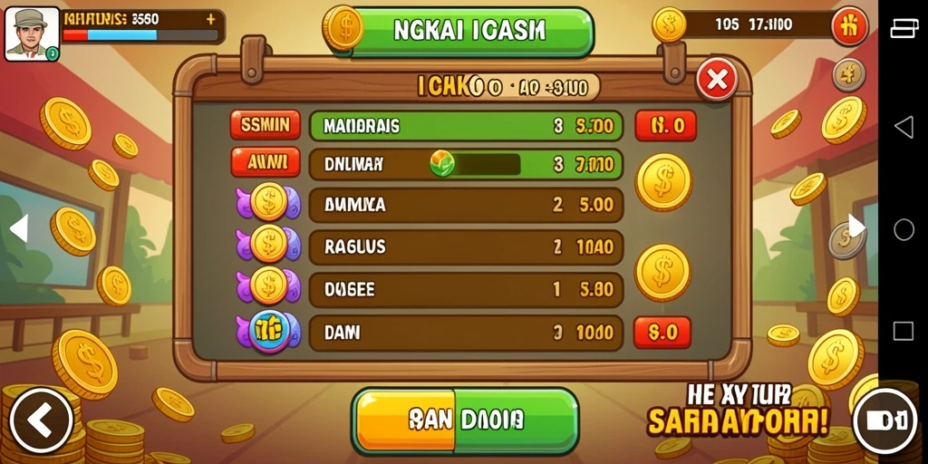 Tangkapan layar menampilkan aksi seru dalam permainan.