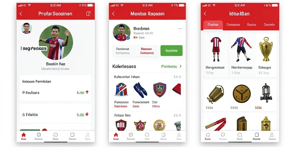 Screenshot menunjukkan tampilan antarmuka permainan yang menarik.