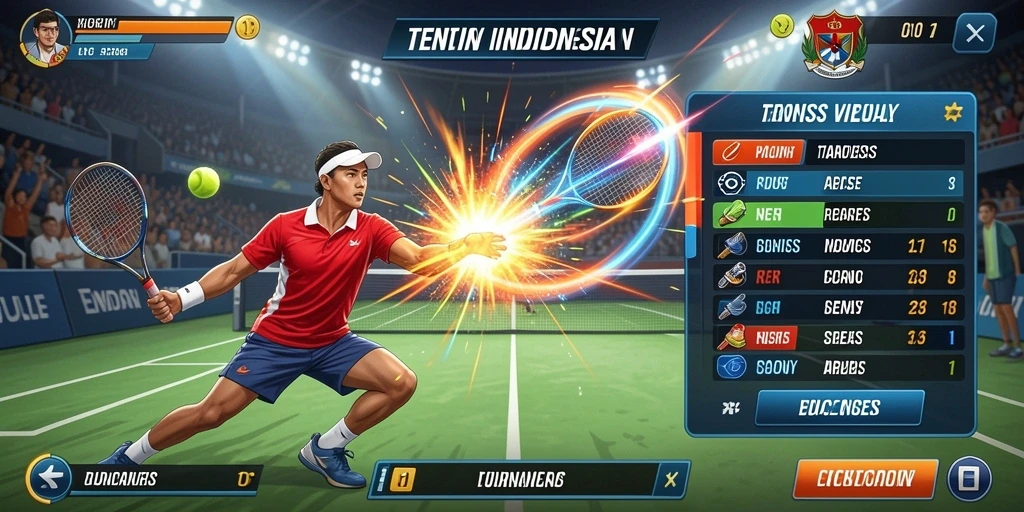 Tampilan utama permainan yang penuh warna dan menarik.
