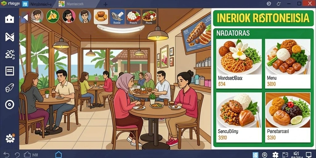Tampilan utama KILAUWIN yang menarik dan colorful.