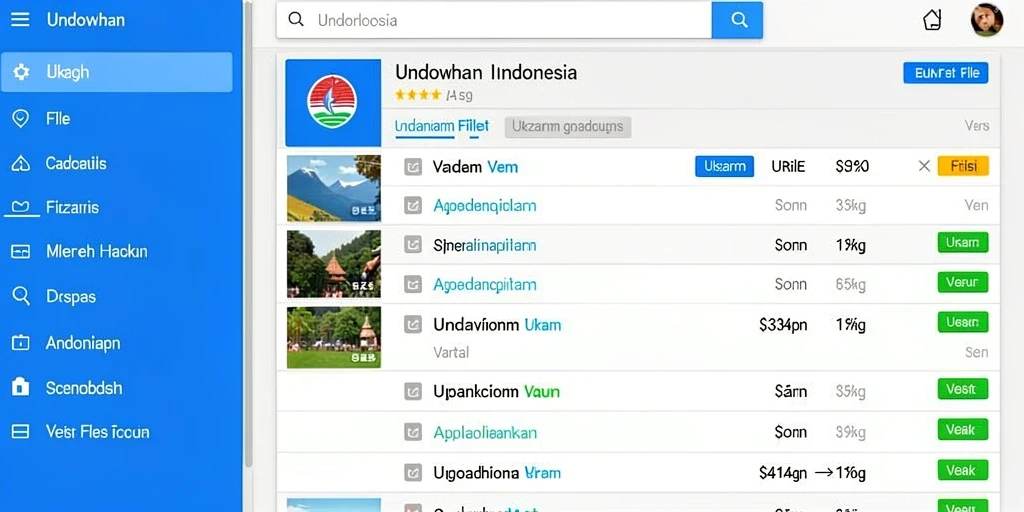 Tampilan antarmuka yang menarik dan user-friendly.