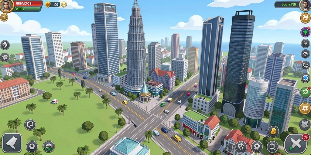 Screenshot 1: Menampilkan karakter utama dalam misi epik.