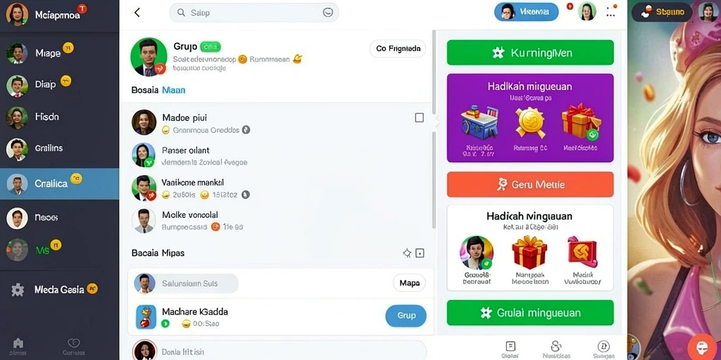 Tampilan antarmuka yang intuitif dan mudah dinavigasi.