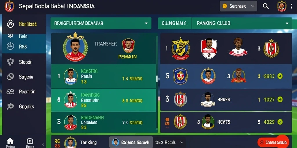 Tampilan antarmuka intuitif yang memudahkan navigasi.