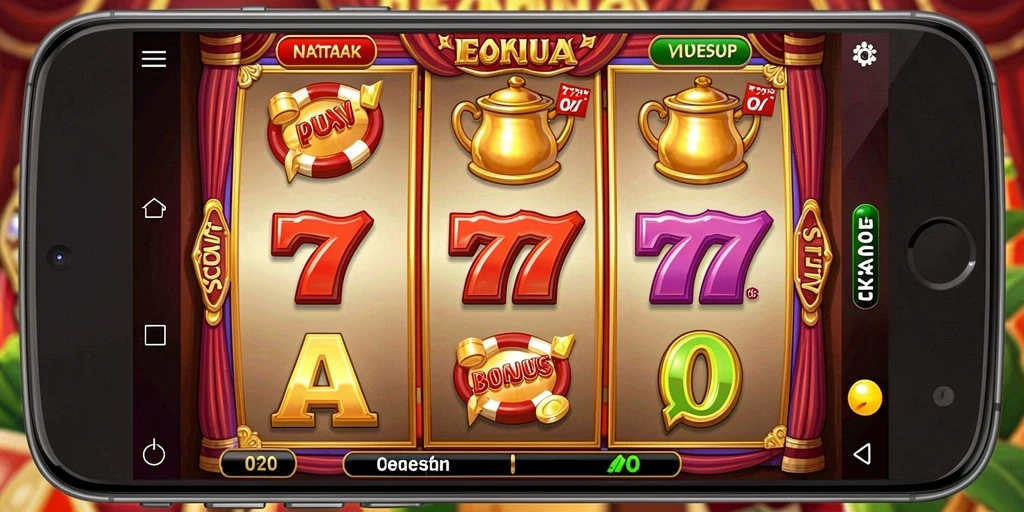 Tampilan awal game yang menarik dan informatif.