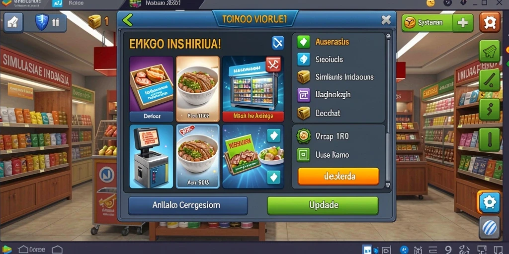 Tampilan antarmuka yang menarik dan user-friendly.